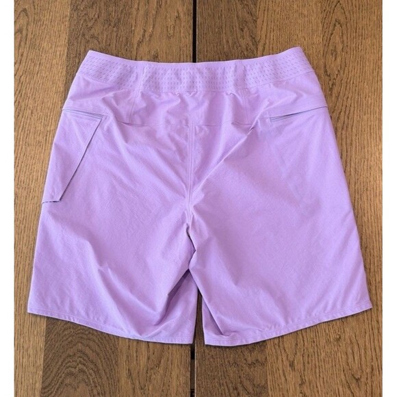 Lululemon Current State Board Short 9” Men’s Size 34 Purple Drawstring Pockets - Picture 2 of 8